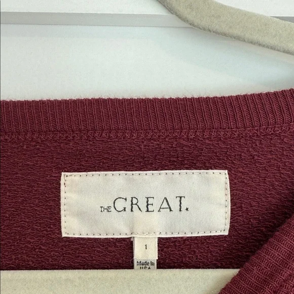 THE GREAT. Feliz navidad sweatshirt - Picture 2 of 6